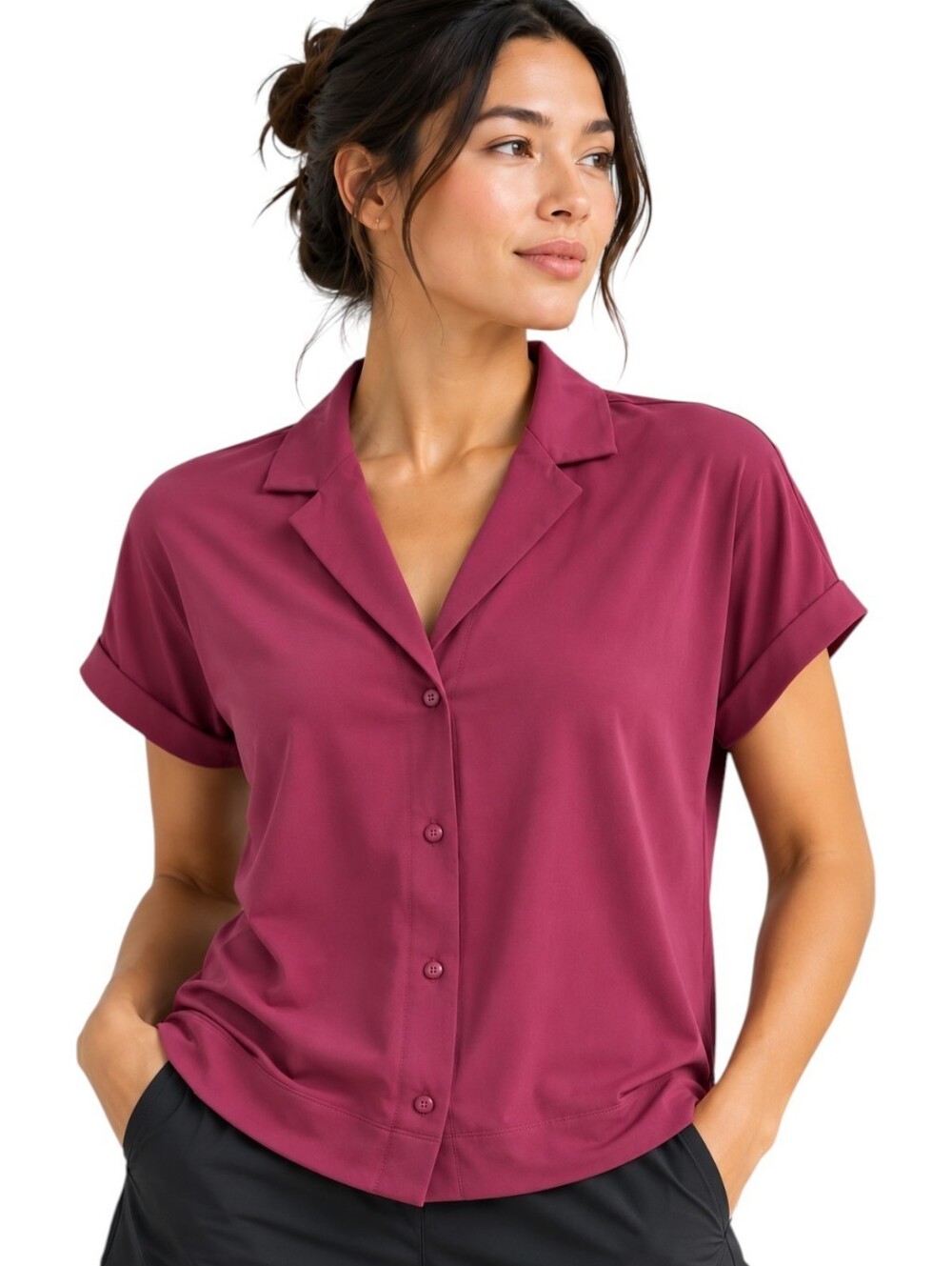 Kit And Ace Technical Quick Dry Polo Shirt Women's Small